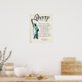 Poster de la Statue de la Liberté (Cuisine)