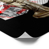 Poster de la statue du Hipster (Coin)