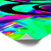 Poster de la symétrie de tortue (Coin)