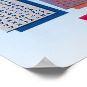 Poster de la table de multiplication des couleurs  (Coin)