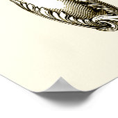 Poster de la table vintage (Coin)