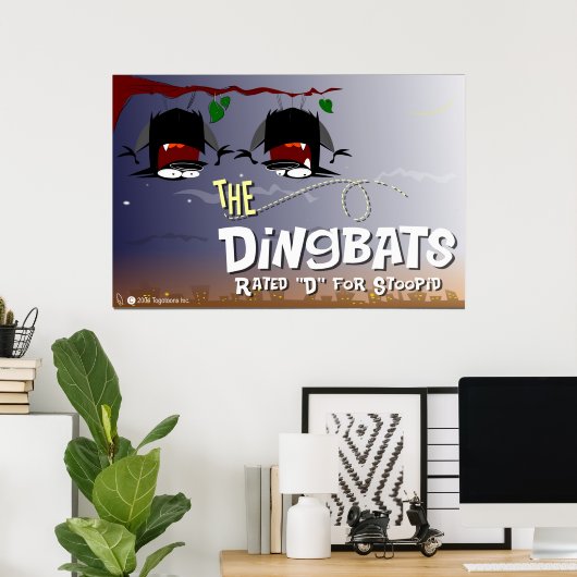 Poster de la taille de DingBat Colossal! ! ! (Bureau à domicile)