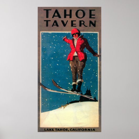 Poster de la taverne Tahoe (Devant)
