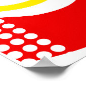 Poster de la télévision bleue (Coin)