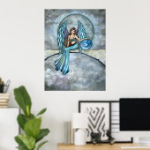 Poster de la Terre Guardian Angel Fairy Imprimer (Bureau à domicile)