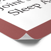 Poster de la tête avant, position, cachet de texte (Coin)