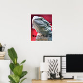 Poster de la tête de dragon (Bureau à domicile)