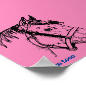 Poster de la tête du cheval (Coin)