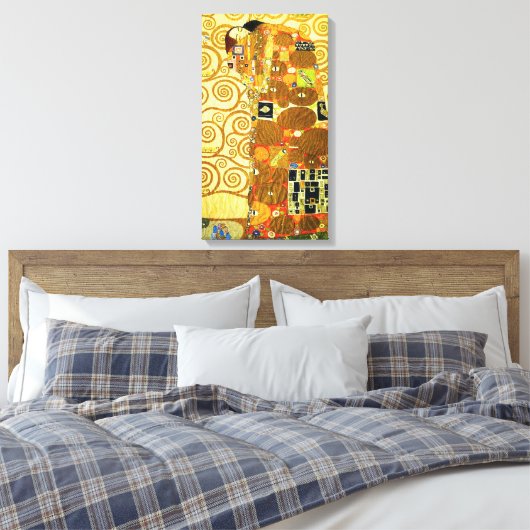 Poster de la toile d'exécution Gustav Klimt (Insitu(Chambre))