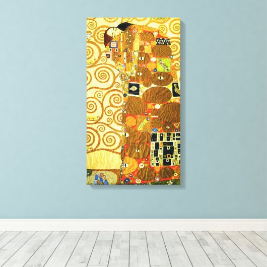 Poster de la toile d'exécution Gustav Klimt (Insitu (Plancher de Bois))