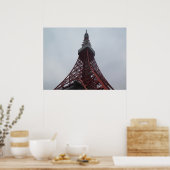 Poster de la tour de Tokyo (Cuisine)