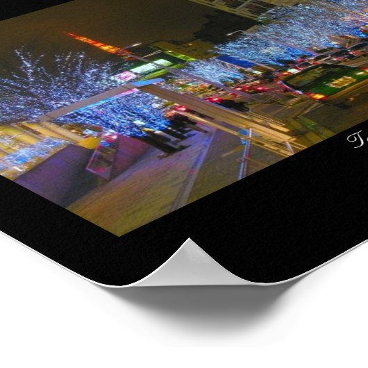 Poster de la Tour de Tokyo au Japon (Coin)