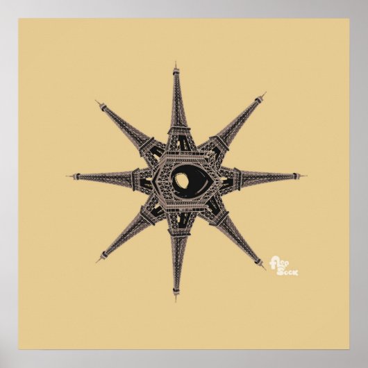 Poster de la Tour Eiffel (Devant)