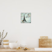 Poster de la Tour Eiffel Paris (Cuisine)