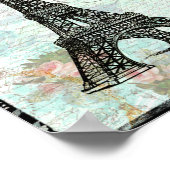 Poster de la Tour Eiffel Paris (Coin)