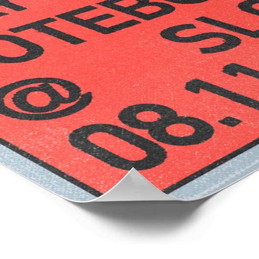 Poster de la tournée Q Marsden (Coin)