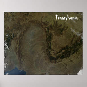 Poster de la Transylvanie, Monts Carpates