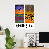 Poster de la truite Grand Slam (Bureau à domicile)