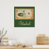 Poster de la tughra sultane ottomane (Cuisine)