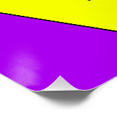 Poster de la typographie Carré de Softball Love (Coin)