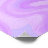 Poster de la typographie de l'onde de passage (Coin)