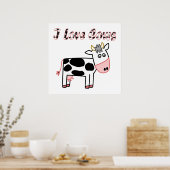 Poster de la vache (Cuisine)
