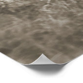 Poster de la vache écossaise Highland Baby (Coin)