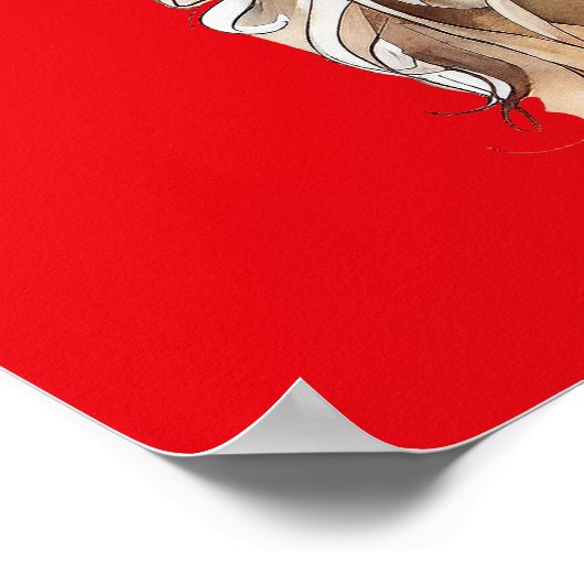 Poster de la vache Highland (Coin)