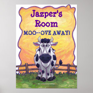 Poster de la vache My Room