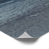 Poster de la vague de plage (Coin)