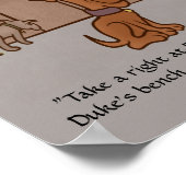 Poster de la valeur des itinéraires du parc de chi (Coin)