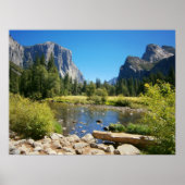 Poster de la Vallée de Yosemite (Devant)
