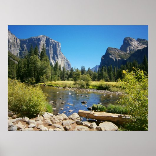 Poster de la Vallée de Yosemite (Devant)