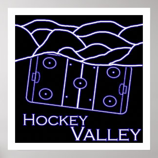Poster de la vallée du hockey