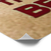 Poster de la vie de baseball, Mur de baseball, Bas (Coin)