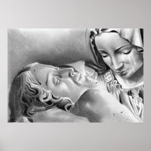 Poster de la Vierge Jésus Christ (Devant)