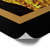 Poster de la Vierge Noire dans la prière (Coin)