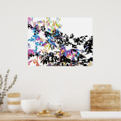 Poster de la vigne rose (Cuisine)