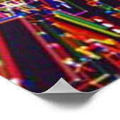 Poster de la ville des couleurs (Coin)