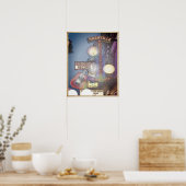 Poster de la ville musicale de Nashville (Cuisine)