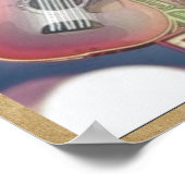 Poster de la ville musicale de Nashville (Coin)