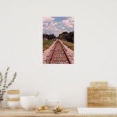 Poster de la voie ferrée (Cuisine)
