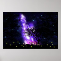 Poster de la Voie Lactée Magique