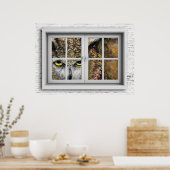 Poster de la vue de fenêtre (Cuisine)