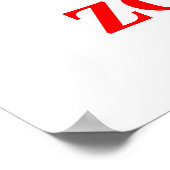 Poster de la zone de liberté politique (Coin)