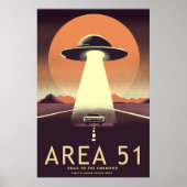 Poster de la zone de rosée rétro 51 (Devant)