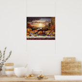 Poster De L'Abondance De L'Action De Grâce (Tous S (Cuisine)