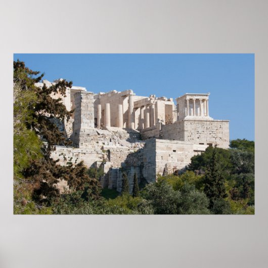 Poster de l'Acropole d'Athènes (Devant)