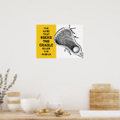 Poster de Lacrosse Sports (Cuisine)