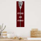 Poster de Lacrosse Sports (Cuisine)